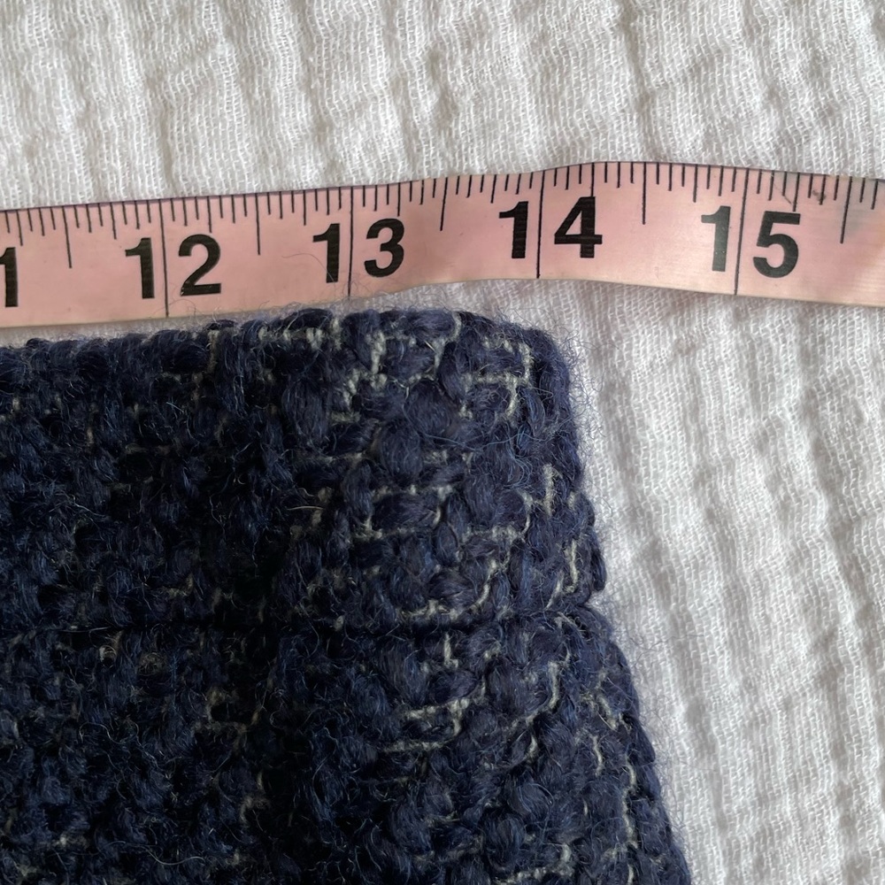 J. Crew Navy Tweed No. 2 Pencil Skirt - Picture 10 of 11